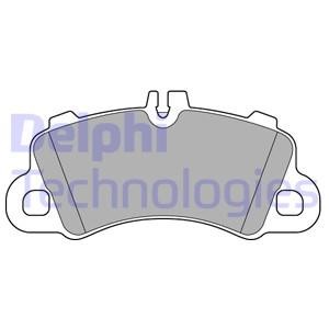 Delphi LP3639 Brake Pad Set, disc brake LP3639: Buy near me in Poland at 2407.PL - Good price!