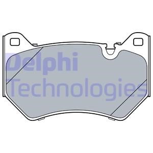 Delphi LP3529 Brake Pad Set, disc brake LP3529: Buy near me in Poland at 2407.PL - Good price!
