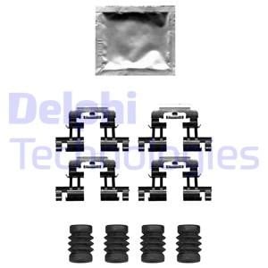 Delphi LX0677 Mounting kit brake pads LX0677: Buy near me at 2407.PL in Poland at an Affordable price!