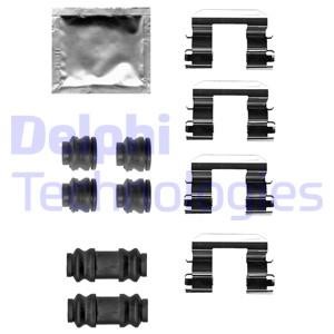 Delphi LX0680 Комплект монтажний гальмівних колодок LX0680: Приваблива ціна - Купити у Польщі на 2407.PL!