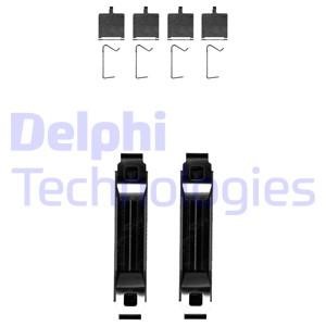 Delphi LX0681 Комплект монтажний гальмівних колодок LX0681: Приваблива ціна - Купити у Польщі на 2407.PL!