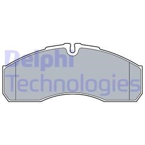 Delphi LP3541 Brake Pad Set, disc brake LP3541: Buy near me in Poland at 2407.PL - Good price!