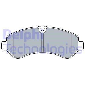 Delphi LP3548 Brake Pad Set, disc brake LP3548: Buy near me in Poland at 2407.PL - Good price!