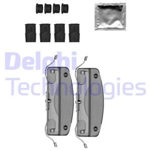 Delphi LX0692 Mounting kit brake pads LX0692: Buy near me in Poland at 2407.PL - Good price!