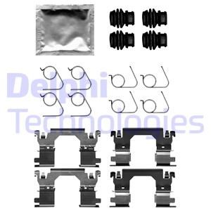 Delphi LX0701 Комплект монтажный тормозных колодок LX0701: Отличная цена - Купить в Польше на 2407.PL!