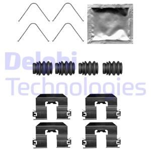 Delphi LX0706 Mounting kit brake pads LX0706: Buy near me in Poland at 2407.PL - Good price!