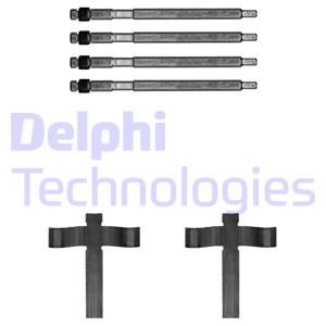 Delphi LX0707 Комплект монтажный тормозных колодок LX0707: Отличная цена - Купить в Польше на 2407.PL!