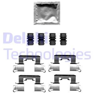 Delphi LX0710 Mounting kit brake pads LX0710: Buy near me in Poland at 2407.PL - Good price!