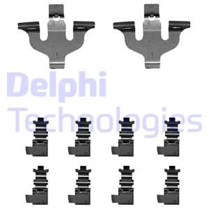 Delphi LX0714 Mounting kit brake pads LX0714: Buy near me in Poland at 2407.PL - Good price!