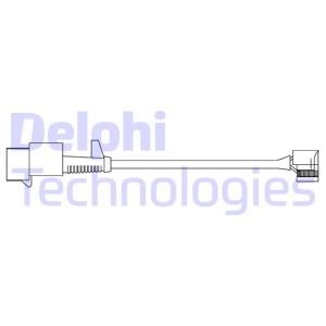 Delphi LZ0293 Сигналізатор, знос гальмівних колодок LZ0293: Приваблива ціна - Купити у Польщі на 2407.PL!