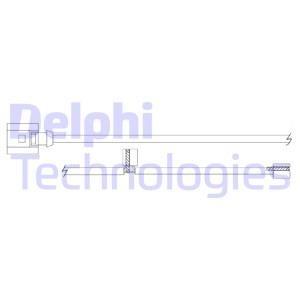 Delphi LZ0301 Сигнализатор, износ тормозных колодок LZ0301: Отличная цена - Купить в Польше на 2407.PL!