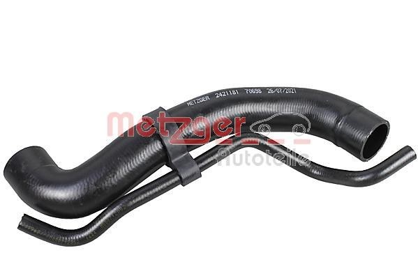 Metzger 2421181 Radiator hose 2421181: Buy near me in Poland at 2407.PL - Good price!