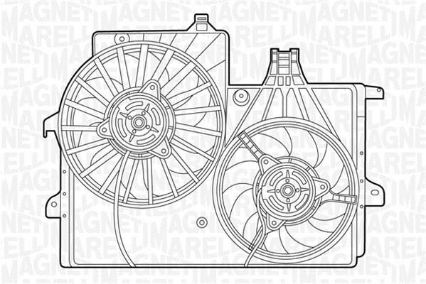 Magneti Marelli 069422428010 Nabe, Lüfterrad-Motorkühlung 069422428010: Kaufen Sie zu einem guten Preis in Polen bei 2407.PL!