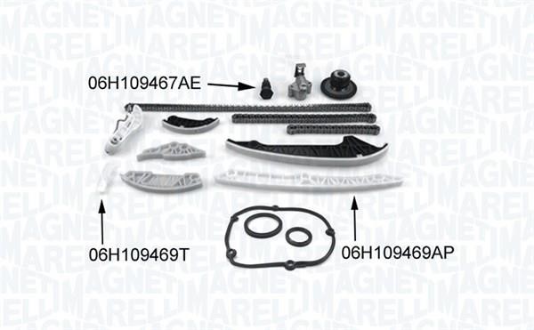 Magneti marelli 341500001150 Timing chain kit 341500001150: Buy near me in Poland at 2407.PL - Good price!