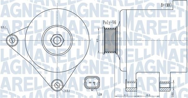 Magneti Marelli 063732015010 Generator 063732015010: Kaufen Sie zu einem guten Preis in Polen bei 2407.PL!