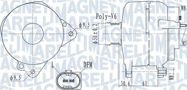 Magneti Marelli 063732118010 Generator 063732118010: Kaufen Sie zu einem guten Preis in Polen bei 2407.PL!