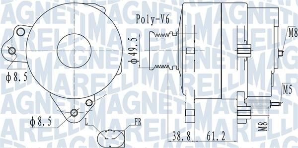 Magneti marelli 063732137010 Alternator 063732137010: Dobra cena w Polsce na 2407.PL - Kup Teraz!