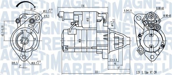 Magneti marelli 063721458010 Starter 063721458010: Buy near me at 2407.PL in Poland at an Affordable price!