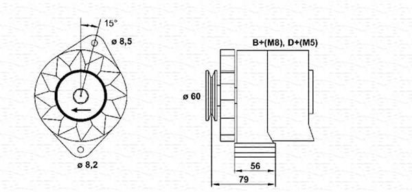 Magneti marelli 944356679010 Генератор 944356679010: Отличная цена - Купить в Польше на 2407.PL!