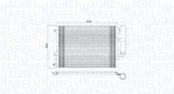 Magneti marelli 350203893000 Радиатор кондиционера (Конденсатор) 350203893000: Отличная цена - Купить в Польше на 2407.PL!