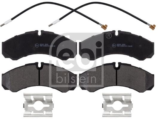 febi 116255 Front disc brake pads, set 116255: Buy near me at 2407.PL in Poland at an Affordable price!
