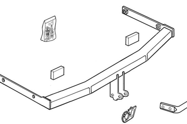 Brink 261300 Trailer hitch 261300: Buy near me in Poland at 2407.PL - Good price!