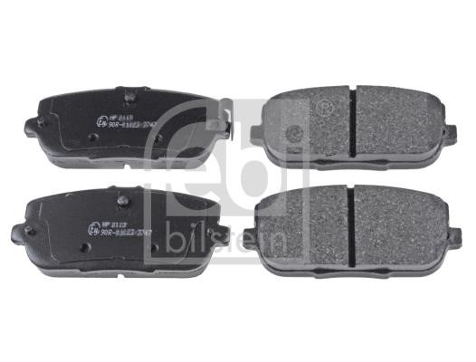 febi 116386 Rear disc brake pads, set 116386: Buy near me at 2407.PL in Poland at an Affordable price!