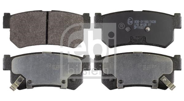 febi 170638 Front disc brake pads, set 170638: Buy near me in Poland at 2407.PL - Good price!