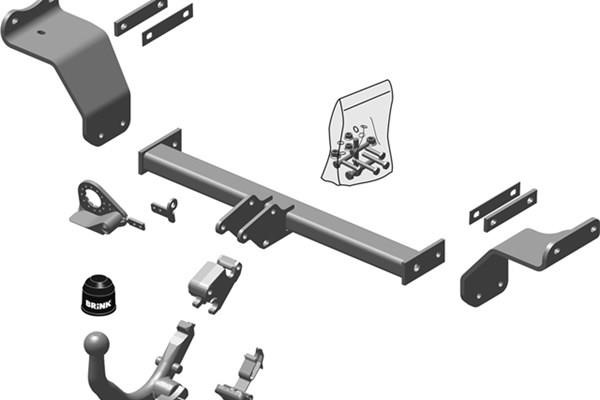 Brink 498600 Trailer hitch 498600: Buy near me in Poland at 2407.PL - Good price!