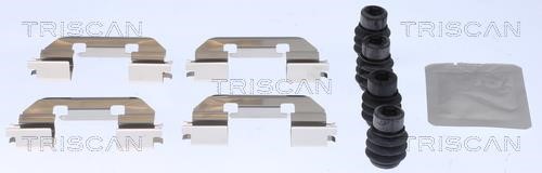 Triscan 8105 101672 Mounting kit brake pads 8105101672: Buy near me in Poland at 2407.PL - Good price!