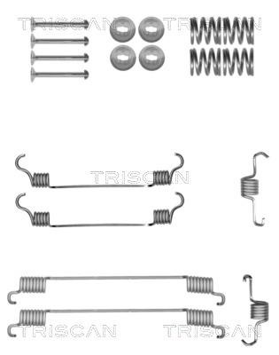 Triscan 8105 102623 Mounting kit brake pads 8105102623: Buy near me in Poland at 2407.PL - Good price!
