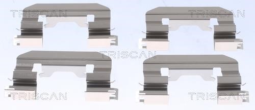 Triscan 8105 181017 Mounting kit brake pads 8105181017: Buy near me in Poland at 2407.PL - Good price!