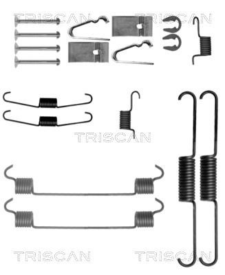 Triscan 8105 691624 Mounting kit brake pads 8105691624: Buy near me in Poland at 2407.PL - Good price!