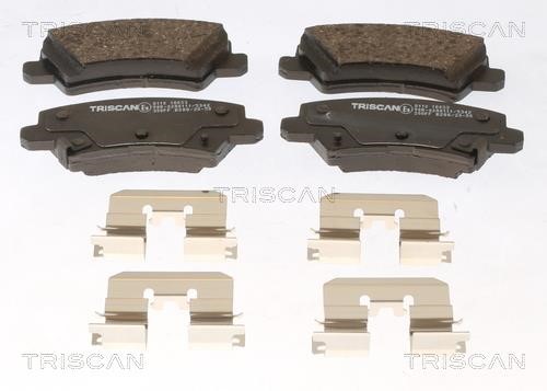 Triscan 8110 18033 Brake Pad Set, disc brake 811018033: Buy near me in Poland at 2407.PL - Good price!