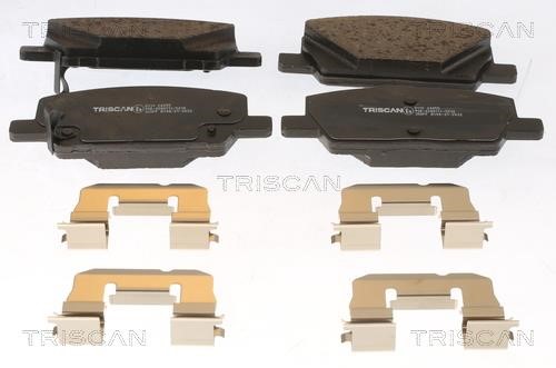 Triscan 8110 24055 Тормозные колодки дисковые, комплект 811024055: Отличная цена - Купить в Польше на 2407.PL!