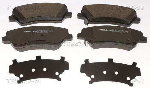 Triscan 8110 43056 Brake Pad Set, disc brake 811043056: Buy near me in Poland at 2407.PL - Good price!