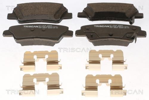 Triscan 8110 43063 Brake Pad Set, disc brake 811043063: Buy near me in Poland at 2407.PL - Good price!