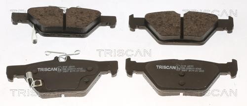 Triscan 8110 68191 Гальмівні колодки, комплект 811068191: Купити у Польщі - Добра ціна на 2407.PL!