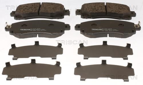 Triscan 8110 68192 Brake Pad Set, disc brake 811068192: Buy near me in Poland at 2407.PL - Good price!