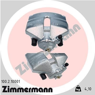 Otto Zimmermann 100210001 Суппорт тормозной 100210001: Отличная цена - Купить в Польше на 2407.PL!