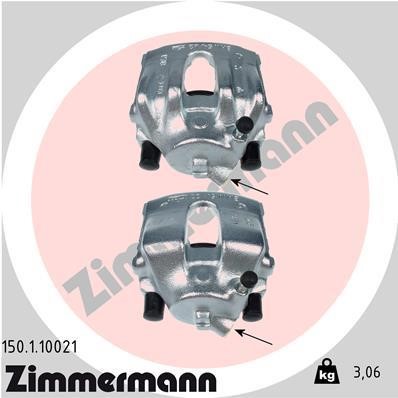 Otto Zimmermann 150110021 Суппорт тормозной 150110021: Отличная цена - Купить в Польше на 2407.PL!