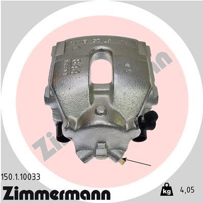 Otto Zimmermann 150110033 Brake caliper 150110033: Buy near me in Poland at 2407.PL - Good price!