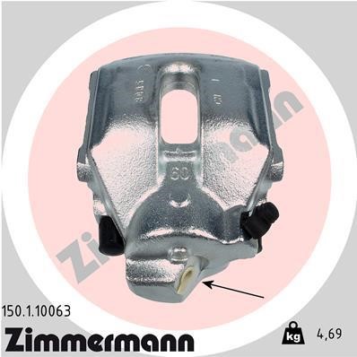 Otto Zimmermann 150110063 Brake caliper 150110063: Buy near me in Poland at 2407.PL - Good price!