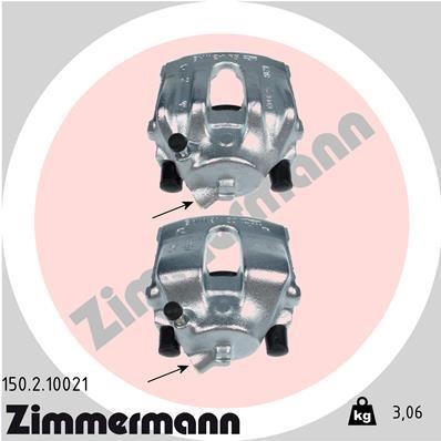 Otto Zimmermann 150210021 Brake caliper 150210021: Buy near me in Poland at 2407.PL - Good price!