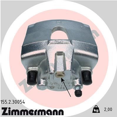 Otto Zimmermann 155230054 Суппорт тормозной 155230054: Отличная цена - Купить в Польше на 2407.PL!