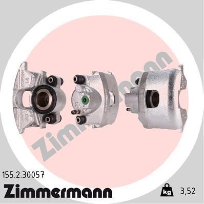 Otto Zimmermann 155230057 Brake caliper 155230057: Buy near me in Poland at 2407.PL - Good price!