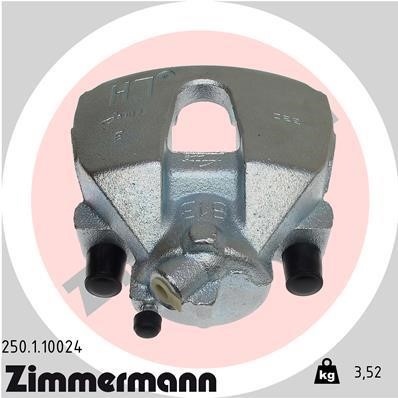 Otto Zimmermann 250110024 Brake caliper 250110024: Buy near me in Poland at 2407.PL - Good price!