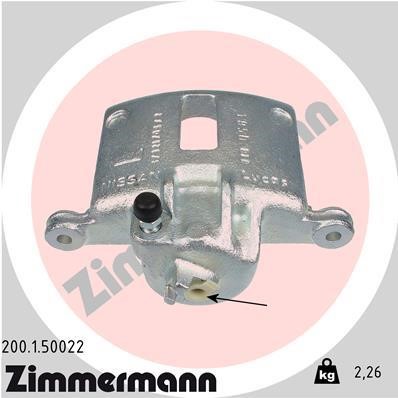 Otto Zimmermann 200150022 Brake caliper 200150022: Buy near me in Poland at 2407.PL - Good price!