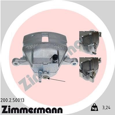 Otto Zimmermann 200250013 Brake caliper 200250013: Buy near me in Poland at 2407.PL - Good price!