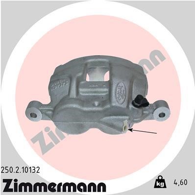 Otto Zimmermann 250210132 Brake caliper 250210132: Buy near me in Poland at 2407.PL - Good price!